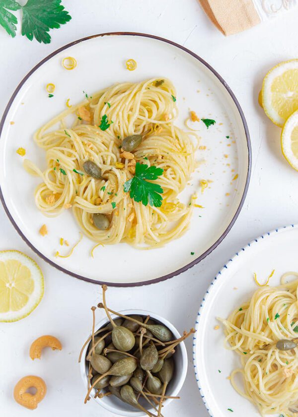 SPAGHETTI AL LIMONE e CUCUNCI