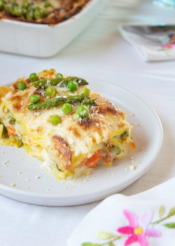 PASTICCIO DI PRIMAVERA, LA LASAGNA DI VERDURE