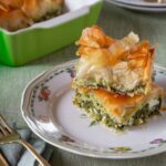 PARTICOLARE DI SPANAKOPITA